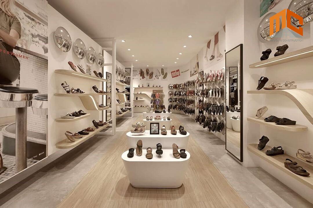 Thiết kế nội thất shop giày dép - Minh Chiến